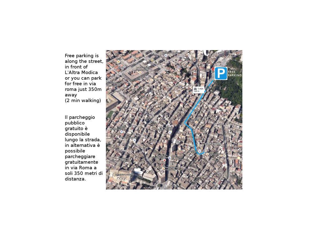 Appartamento L'Altra Modica Locazione Turistica Esterno foto
